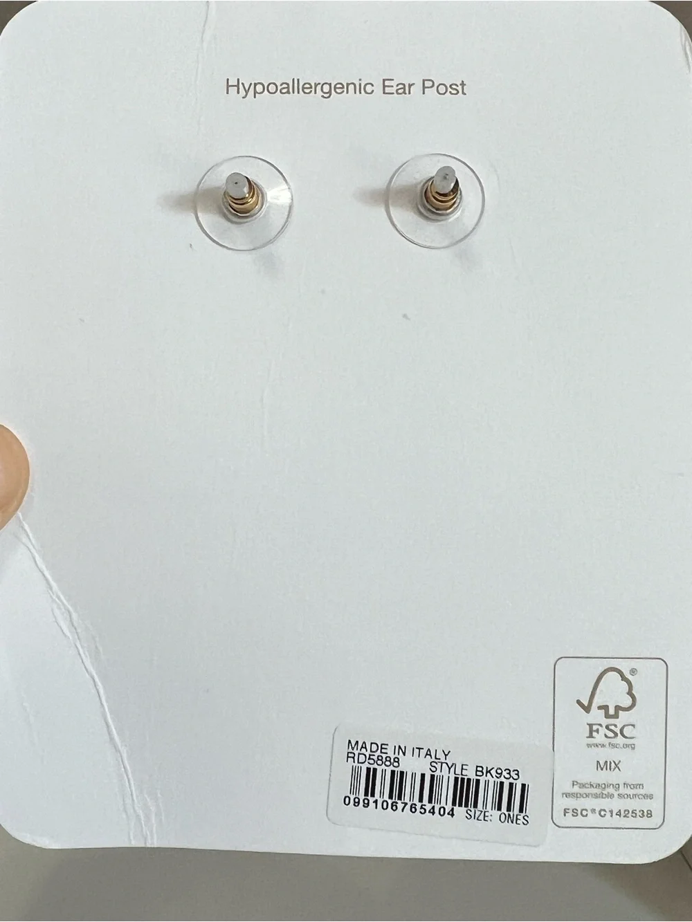 🩷NWT🩷 J.Crew Made-in-Italy faceted teardrop crystal earrings - Picture 4 of 8